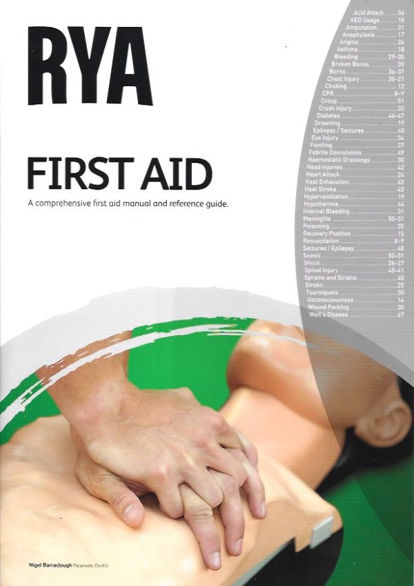 RYA First Aid Course